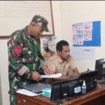 Babinsa Koramil 2303/Pulomerak, Puan Ter Pengecekan Administrasi Warga