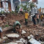 Babinsa Koramil 2307/Ciwandan, Karbak Pembangunan Drainase
