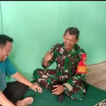 Babinsa Koramil 2306/Mancak, Komsos Membahas Kegiatan Olahraga Voli