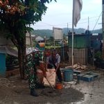 Babinsa Koramil 2307/Ciwandan, Karbak Pembangunan Poskamling