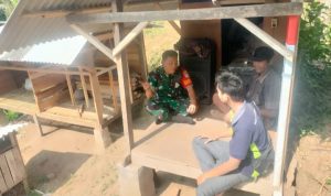 Babinsa Koramil 2302/Bojonegara, Komsos Tentang Rencana Kerja Bakti