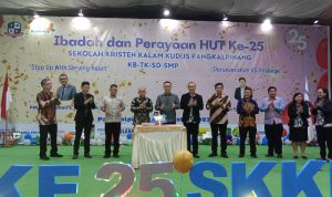 Hadiri HUT Sekolah Kristen Kalam Kudus, Molen Ajak Dunia Pendidikan Wujudkan Cita-Cita Indonesia Emas 2045