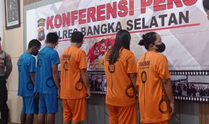 Polres Basel Amankan 5 Pengedar Narkoba Dalam Sebulan, Dua Diantaranya IRT