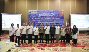 Pj Gubernur Suganda Hadiri Workshop Penilaian Penyelenggaraan Pelayanan Publik Tahun 2023