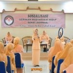 Nanda Indira Kembali Menyosialisasikan Germas