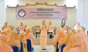 Nanda Indira Kembali Menyosialisasikan Germas