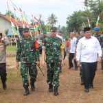 Tim Wasev Mabesad Kunjungi TMMD Kodim 0429/Lamtim