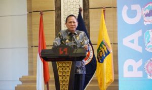 Mewakili Gubernur Asisten Pemerintahan dan Kesejahteraan Rakyat Qudrotul Ikhwan Membuka RAGAB FKD-MPU di Balam