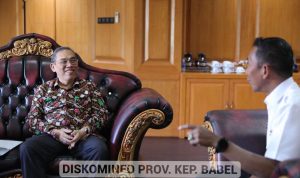Kepala BPK Perwakilan Babel Silaturahmi ke Pj Gubernur Suganda