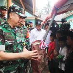 Bhaksos Khitanan Masal Warnai Kunker Tim Wasev Pada Kegiatan TMMD ke-117 Kodim 0429/Lamtim