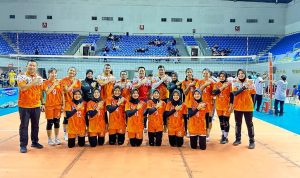 Lakoni Laga Perdana, Tim Voli Putri Babel Petik Kemenangan, Tumbangkan Tim Voli Putri Jambi 3 Set Langsung