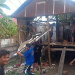 Kopda Muliadi Bantu Warga Bongkar Rumah Warga Desa Bonerate!