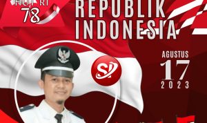 Kepala Desa Bontokassi, Kec-Galesong Selatan Berikan Ucapan Hut Kemerdekaan RI ke-78