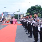 Polres Metro Terima Kunjungan Kerja Kapolda Lampung