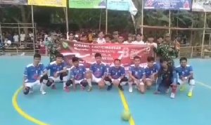 Gelar Turnamen Futsal Koramil 2307/Ciwandan. Ini Pesan Danramil