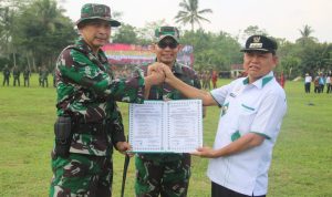 Kasrem 043/Gatam Tutup TMMD ke-117 Kodim 0429/Lamtim