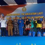Pangko Armada RI Laksdya TNI Heru Kusmanto Kunker di Pesawaran