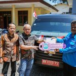 Wako Molen Serahkan Kendaraan Dinas Berupa 13 Unit Sepeda Motor dan 1 Unit Mobil Kepada Tenaga Penyuluh Pertanian