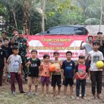 Masyarakat Antusias, Koramil 2306/Mancak Menggelar Beberapa Perlombaan Antar Desa