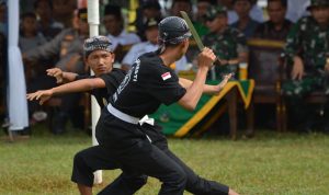 Kesenian Reog Ponorogo dan Pencak Silat Meriahkan Penutupan TMMD 117 Kodim 0429/Lamtim