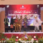 KPU Lamtim Gelar Kirab Pemilu 2024
