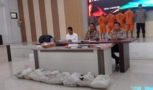 Hasil Operasi Peti, Polres Basel Amankan 4 Tersangka