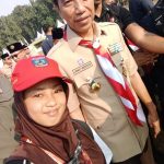 Berjumpa langsung dengan Presiden RI Akhirnya Terwujud, Nadia: Saya Senang Sekali