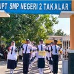 Hebat! SMPN 2 Takalar Raih Juara 1 Lomba Gerak Jalan Indah Se-Kabupaten Takalar