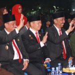 Duo Amran Kompak Hadiri Upacara Taptu dan Pawai Obor Meriahkan HUT ke-78 Kemerdekaan RI