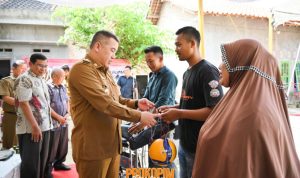 Bupati Dendi Apresiasi Bantuan Bedah Rumah IKAPTK Lampung