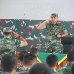 Berikan Jamdan, Dandim 0429/Lamtim Sampaikan Entry Briefing Pangdam II/Swj