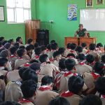 Peduli Generasi Muda, Batuud Koramil 15/PS Berikan Materi Wasbang