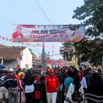 Ribuan Masyarakat Desa Kebagusan Ramaikan Jalan Seha