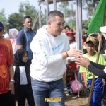 Bupati Dendi Bersama Masyarakat Peringati HUT KSM ke-15 di Tegineneng