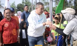 Bupati Dendi Bersama Masyarakat Peringati HUT KSM ke-15 di Tegineneng