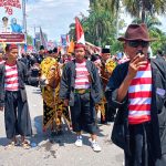 Kesenian Khas Madura Ramaikan Karnaval HUT RI ke 78 di Pangkalpinang