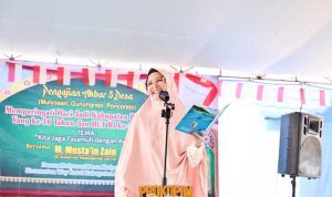 Ketua HMT Pesawaran Hadiri Pengajian Akbar di Desa Mulyosari