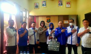 Kapolres Pesawaran dan Peradi Gedong Wacanakan Penyuluhan Hukum