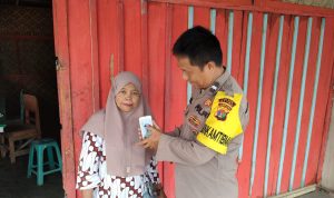 Melalui Bhabinkamtibmas, Polres Metro Gencar Sosialisasikan Aplikasi Super App Polri