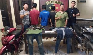 Terekam Kamera Pengintai Saat Mencuri, Tiga Warga Tegineneng Ditangkap Polisi