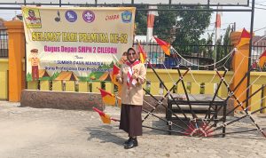 SMPN 2 Kota Cilegon Laksanakan Upacara Hari Pramuka ke 62 Tahun