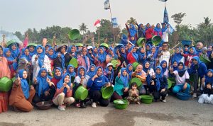 Anggota DPRD Kota Cilegon Mengadakan Lomba Pancing dan Senam Bersama Ibu-ibu