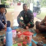 Babinsa Koramil 2306/Mancak, Komsos Membahas Kegiatan Acara Agustusan