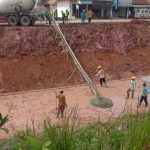 Diduga Lalai, Proyek Irigasi di Taman Cari Lampung, Tanpa Besi Cor, Polybag dan Plang Proyek