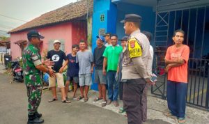 Babinsa Koramil 2303/Pulomerak, Puan Ter Pengecekan Administrasi Jumlah Penduduk