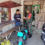 Babinsa Koramil 2302/Bojonegara, Puan Ter Pendataan Harga Sembako