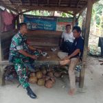Babinsa Koramil 2304/Anyar, Komsos Membahas Tentang Pupuk Subsidi