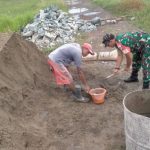 Babinsa Koramil 2307/Ciwandan, Karbak Pembangunan Rumah Warga