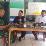 Babinsa Koramil 2307/Ciwandan, Komsos Membahas Tentang Pembangunan Poskamling