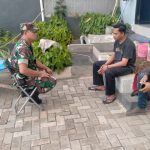 Babinsa Koramil 2307/Ciwandan, Komsos Membahas Tentang Pembangunan Poskamling